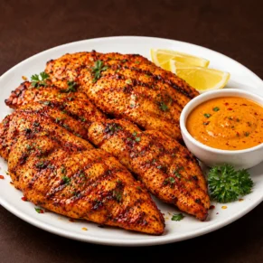 Peri Peri Chicken With Dipping Sauce
