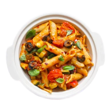 Penne Pasta In Red Sauce Veg