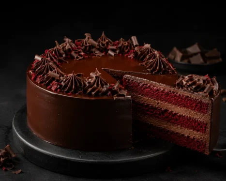 Red Velvet Cake with Chocolate Moussse 1KG (Pre-Order)