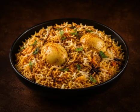 Egg Dum Biryani