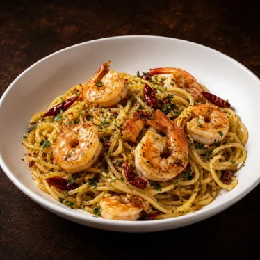 Aglio olio E Peperencino (Prawns)