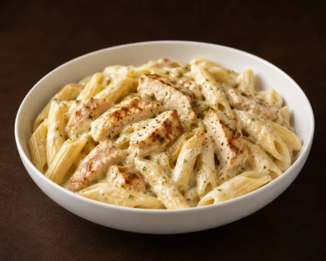 Penne Alfredo sauce (Chicken)