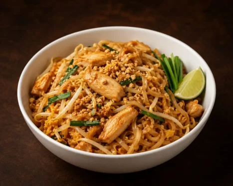 Pad Thai Noodles (Chicken)