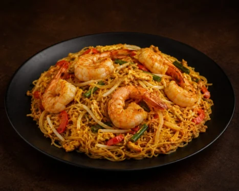 Singapore Noodles (Prawns)