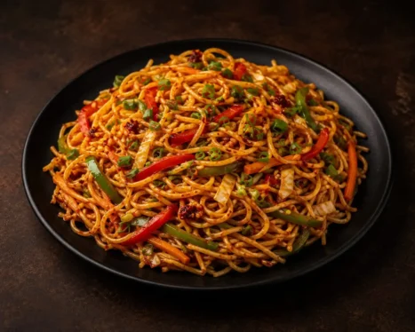 Schezwan Noodles (Veg)