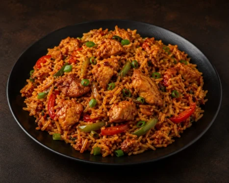Schezwan Wok Rice (Chicken)