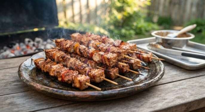Pork Skewer Stick Grill