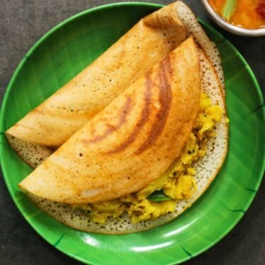 Masala Dosa ( Ghee Roast )