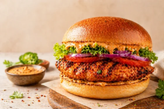 Chipotle Chicken Burger