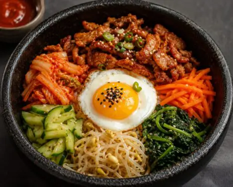 Bibimbap Pork