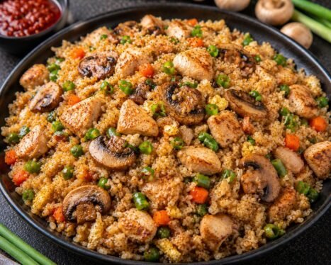 Chicken + Mushroom Fried Rice