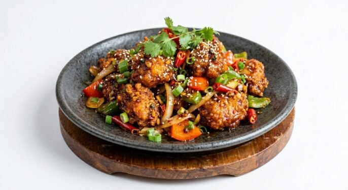 Schezwan Crispy Chicken