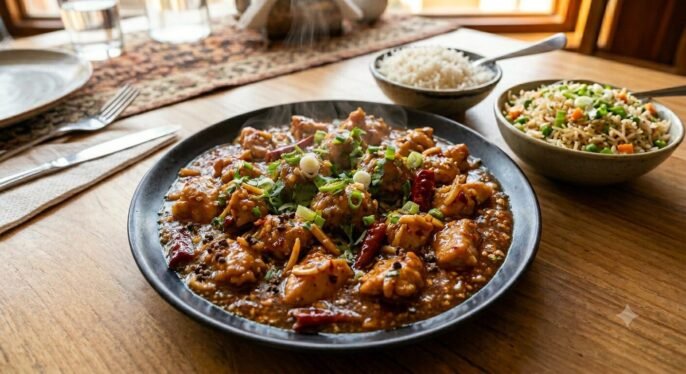 Schezwan Chicken 8 pcs