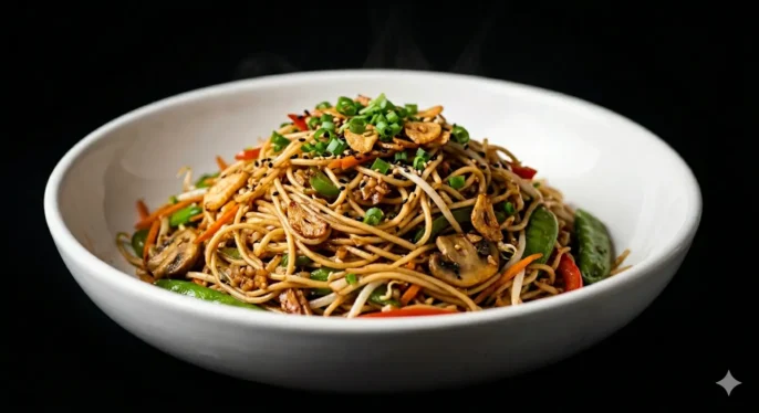 Garlic Veg Noodle