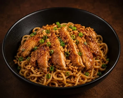 Garlic Chicken Noodle