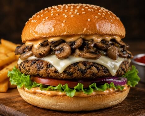 Burger Mushroom