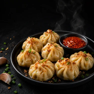 Chicken Momo Hot & Garlic