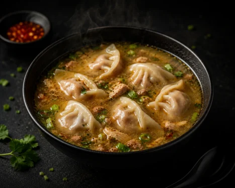Momo Soup ( Non-Veg )