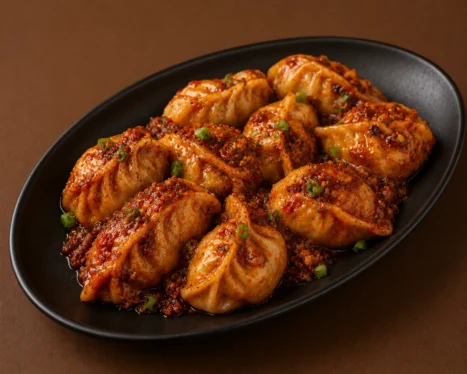 Schezwan Momo ( Non-Veg )