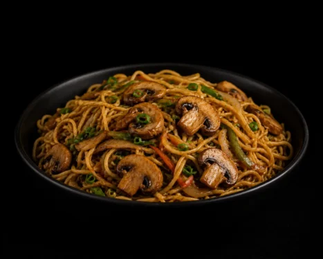 Mushroom Chowmein