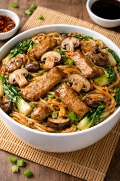 Pork Mushroom Chow