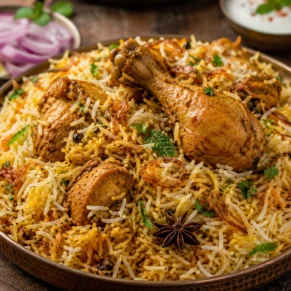 Chicken Dum Biryani ( Half )
