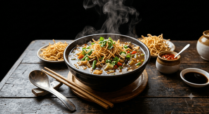 Manchow Soup (Veg)
