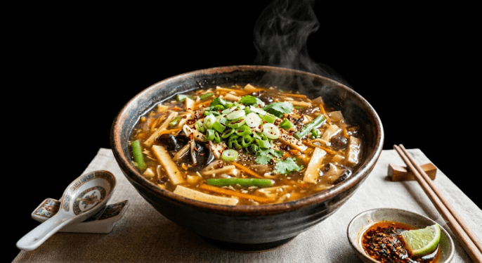 Hot Sour Soup Veg
