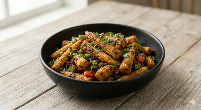 Baby Corn Dry Fry