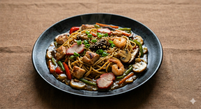 Chowmein Gravy ( Non-Veg )