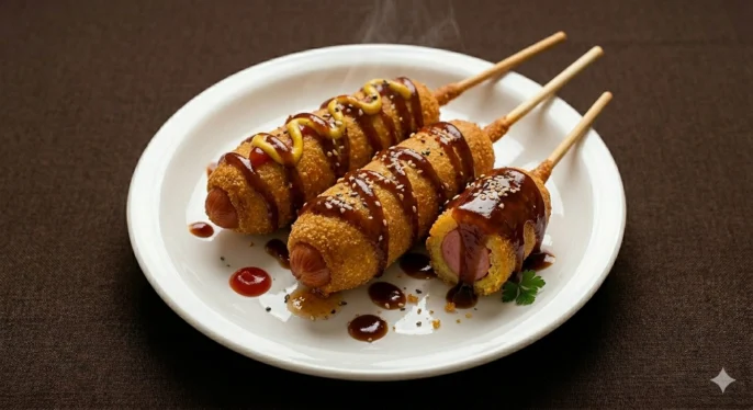 Corndog ( Non-Veg )