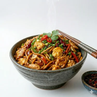 Egg Schezwan Chow
