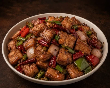 Pork Chilly Dry