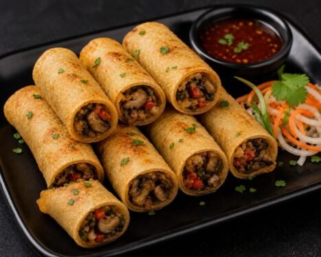 Mini Mushroom Roll's