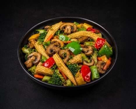 Stir Fry Veg With Babycorn Mushroom