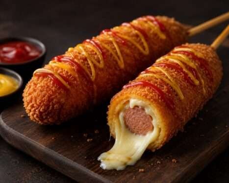 Sausage Cheese Corn Dog