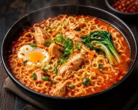 Korean Instant Noodles Soup (Non-veg)