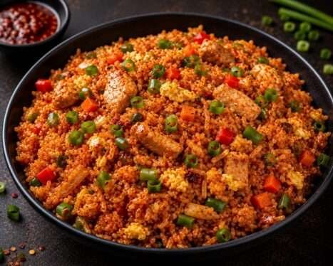 Schezwan Fried Rice (Non-veg)