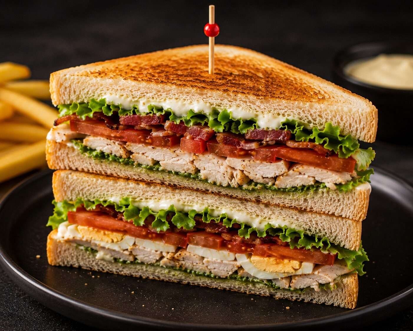 Double Deck Club Sandwich