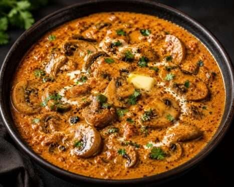Mushroom Butter Masala