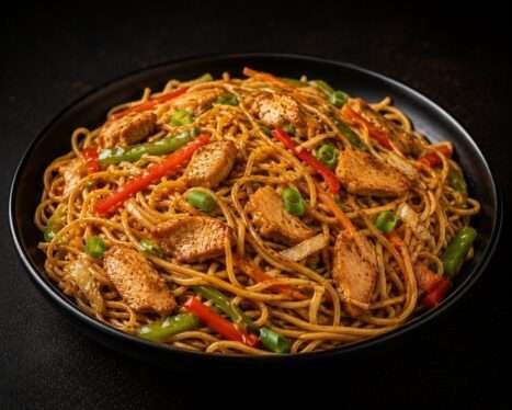 Shezwan Noodles (non-veg)
