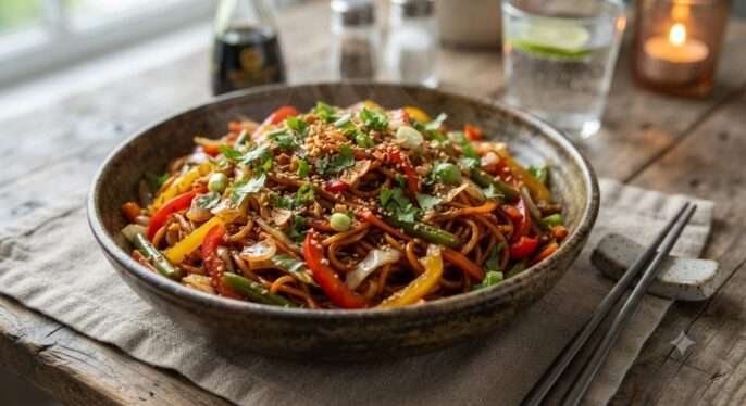 Schezwan Chow (Veg)