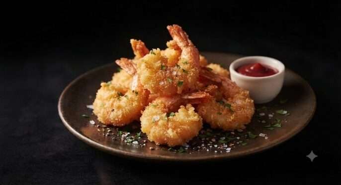 Golden Fried Prawn