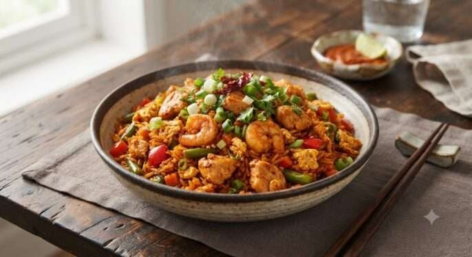 Mix fried Rice (non-veg)