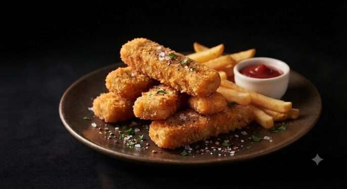 Fish Finger With Fries