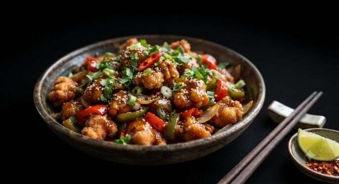 Honey Chicken Dry