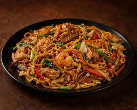Fried Malaysian Chow ( Non-Veg )
