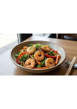 Prawn With Veg Stir Fry