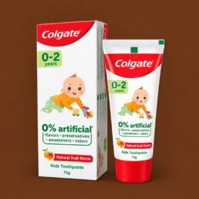 Colgate Natural Fruit Flavour ( 0 - 2) years