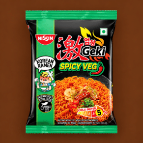 Spicy Veg ( Korean Ramen)